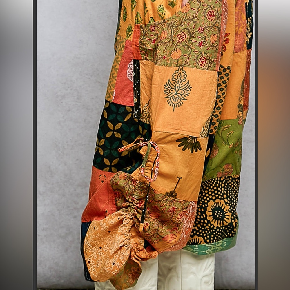 298 🇺🇸POL patchwork pants - Picture 4 of 5